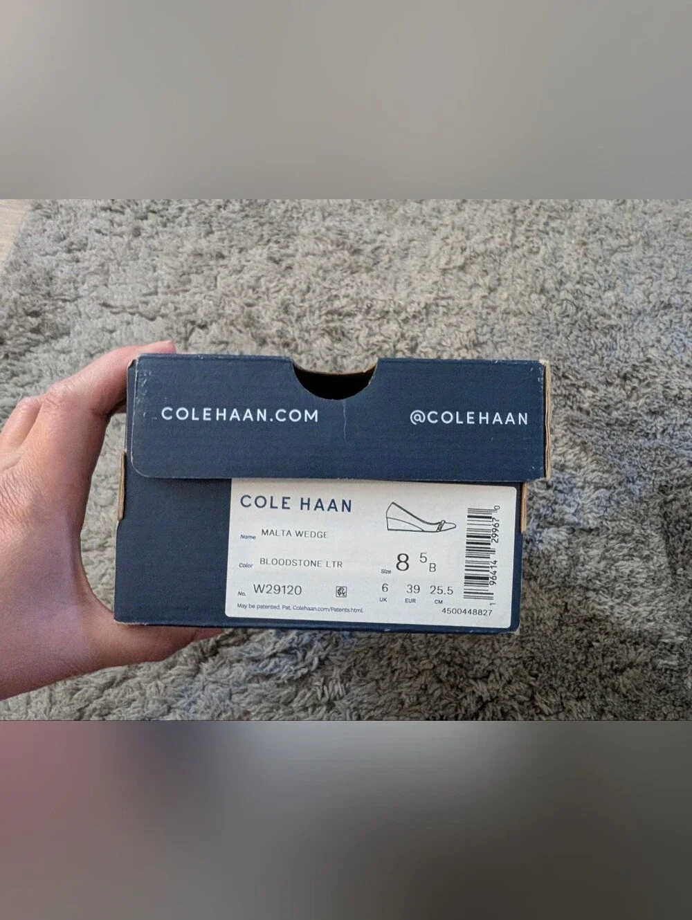 Cole Haan Malta Wedge | Bloodstone | Size 8.5 B | NIB